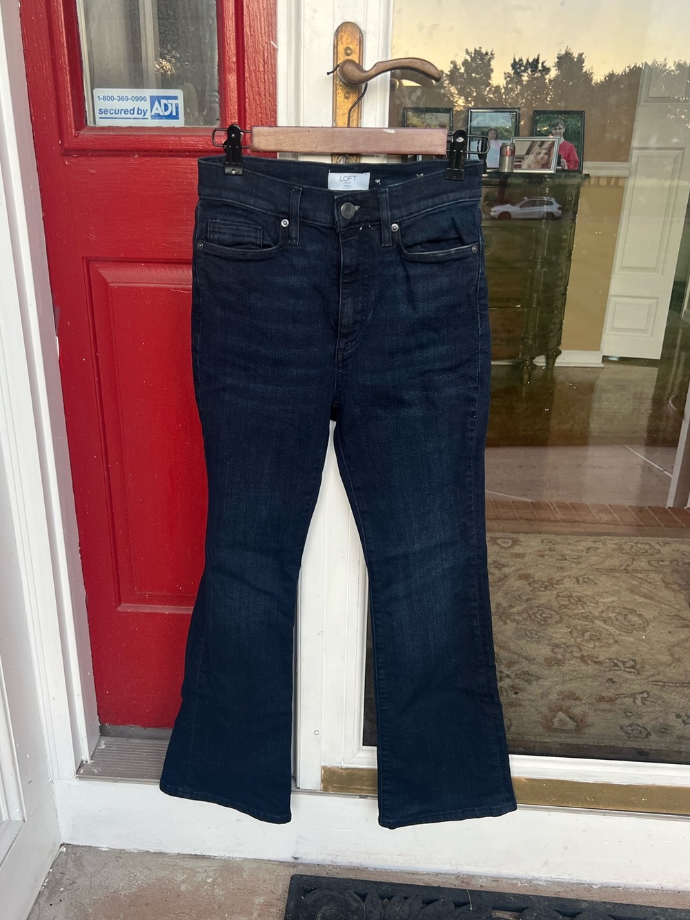 LOFT Outlet Petite Dark Wash Bootcut Jeans